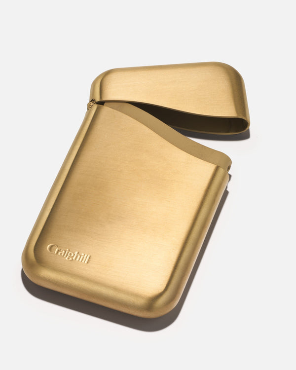 Summit Card Case - Vapor Brass