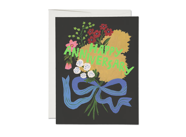Anniversary Bouquet SPOT Card