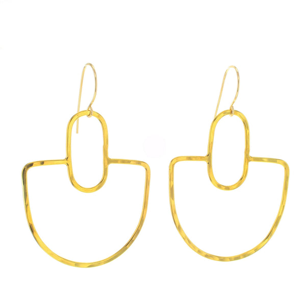 Azure Earrings - Gold