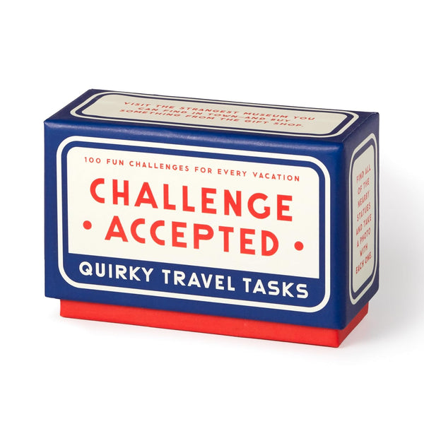 Challenge Accepted Travel Tasks Card Set