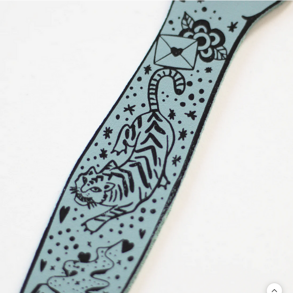 Tattooed Arm Bookmark - Heritage Blue