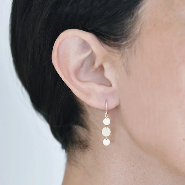 Petite Confetti Earrings - 14 Karat Gold