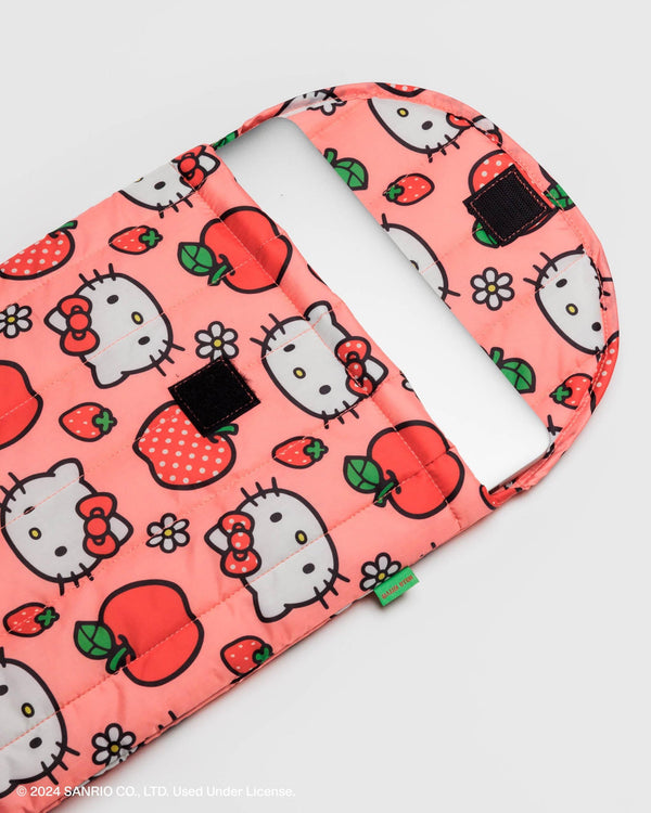 Puffy Laptop Sleeve 16" - Hello Kitty Apple
