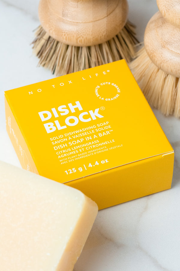 Citrus Lemongrass Dish Block - Solid Dish Soap