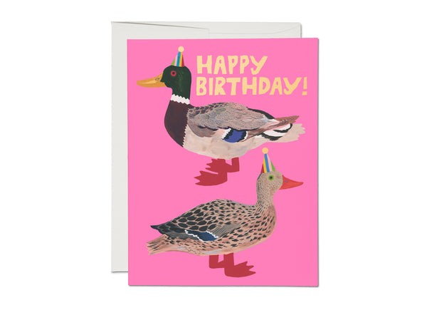 Quacky Birthday FOIL Birthday Card