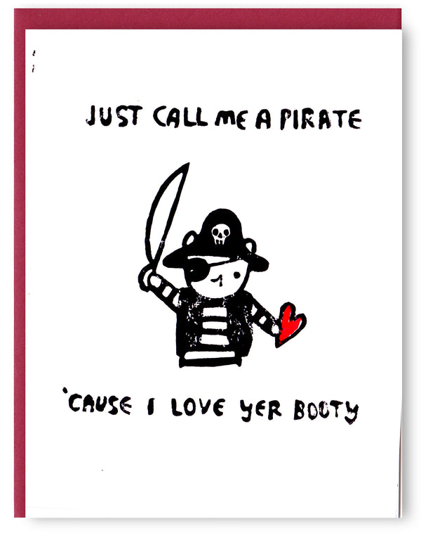 Pirate Booty Greeting Card