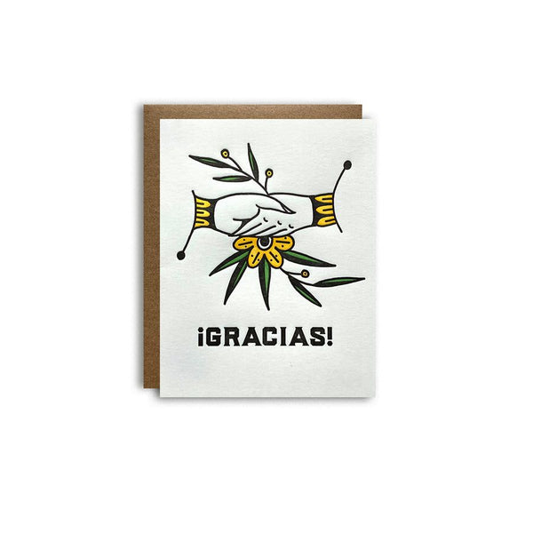 Gracias Handshake Card