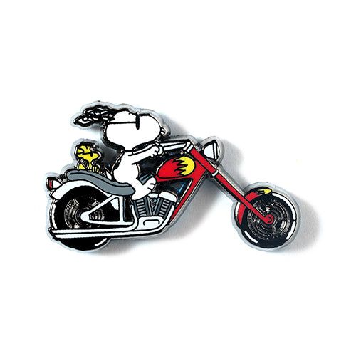 Moto Joe Snoopy Peanuts Pin