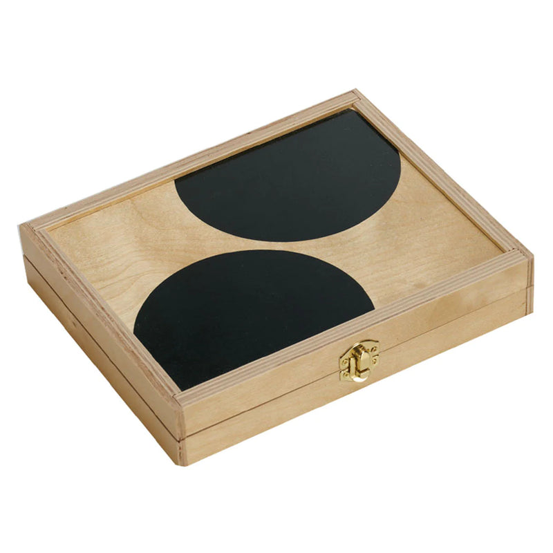 Travel Backgammon Set - Black Dot