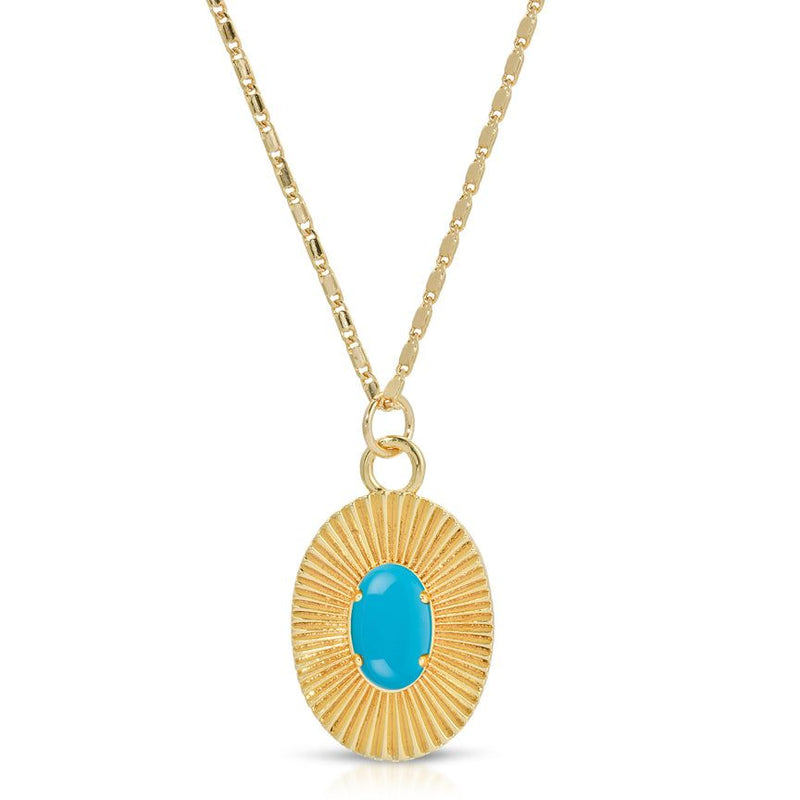 Aura Pendant - Turquoise