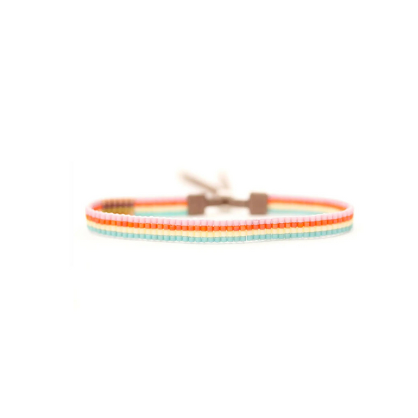 Rainbow Beaded Bracelet