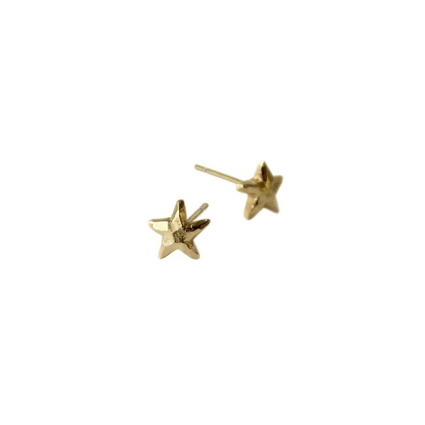 Star Studs Gold Plated