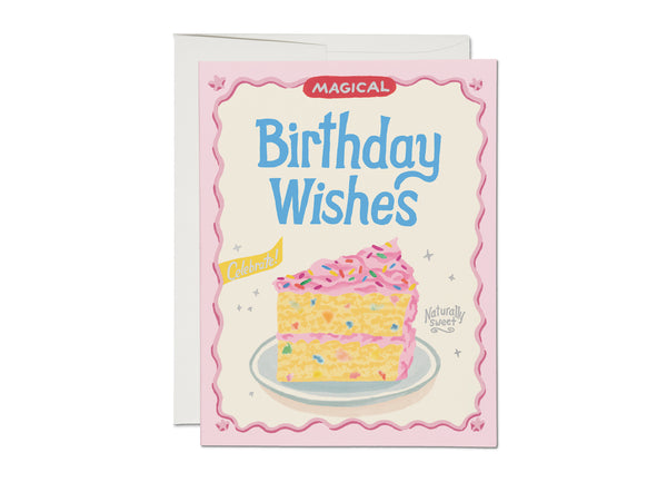 Cake Mix FOIL Birthday Card