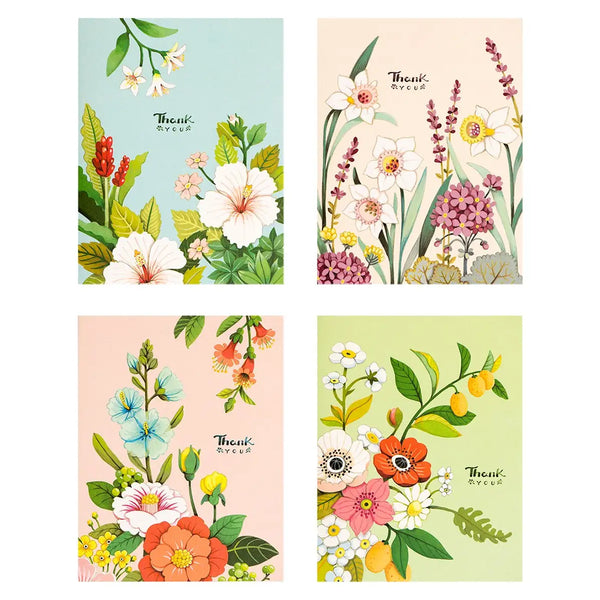 Pastel Botanical Card Set