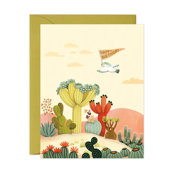 Cactus Hills Birthday Card