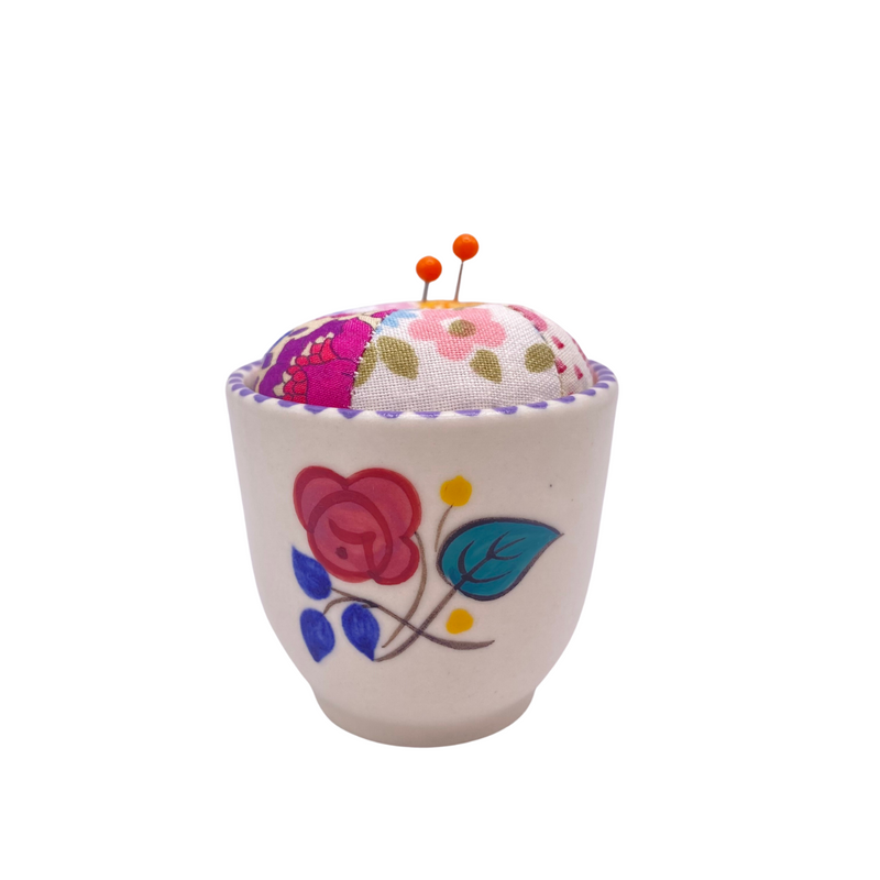 Egg Cup Pin Cushion - D Group