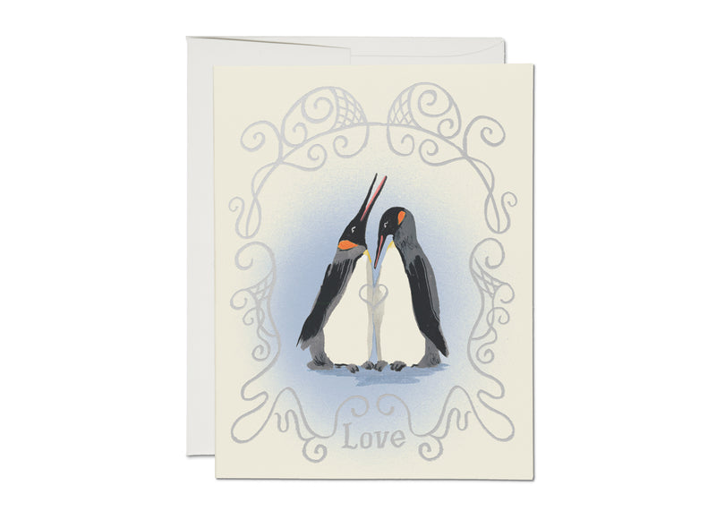 Penguin Love FOIL Card
