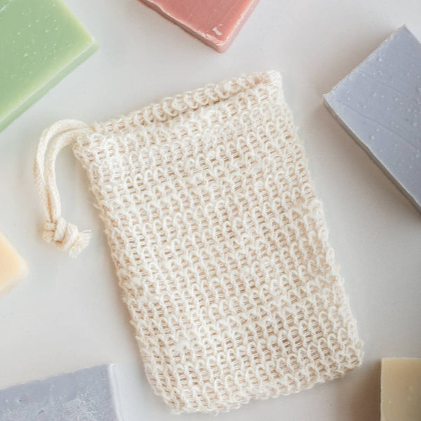 Casa Agave Woven Soap Bag - Exfoliating Scrubber