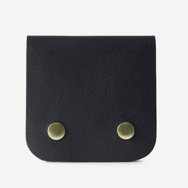 Little Ledger Leather Wallet - Black