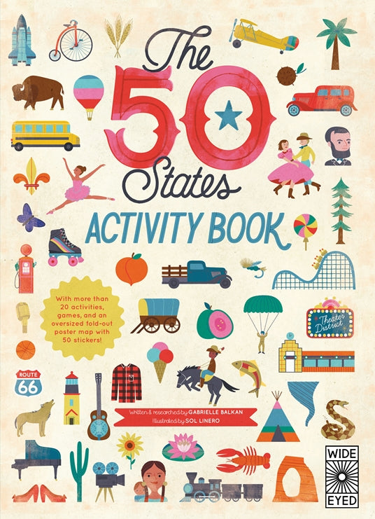 The 50 States: Activity Books