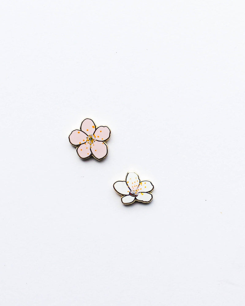 Cherry Blossoms Enamel Pin Set