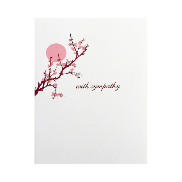 Sympathy Blossoms Card