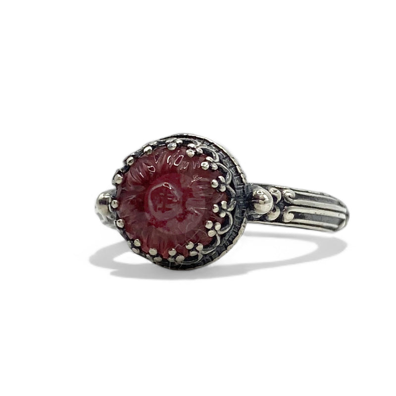 Pink Tourmaline Ring - Size 6.25