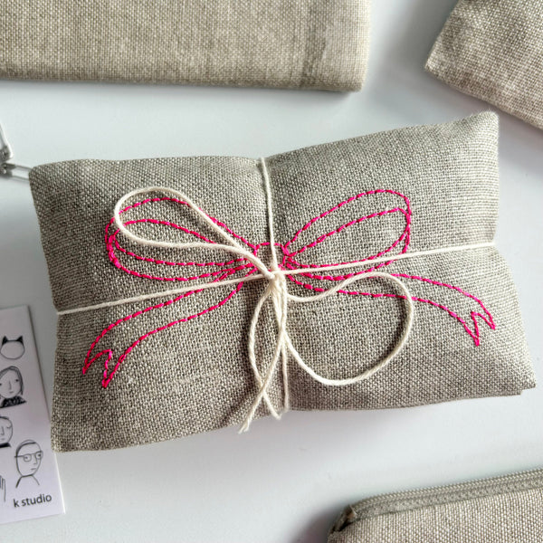 Sachet Set - Pink Bow