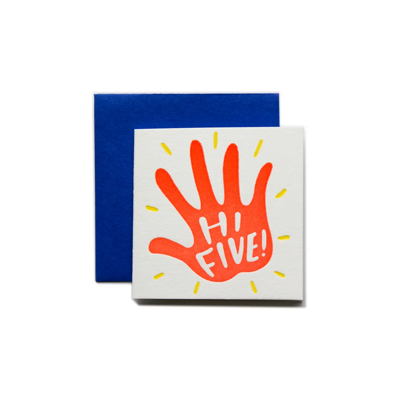 Hi Five Tiny Card