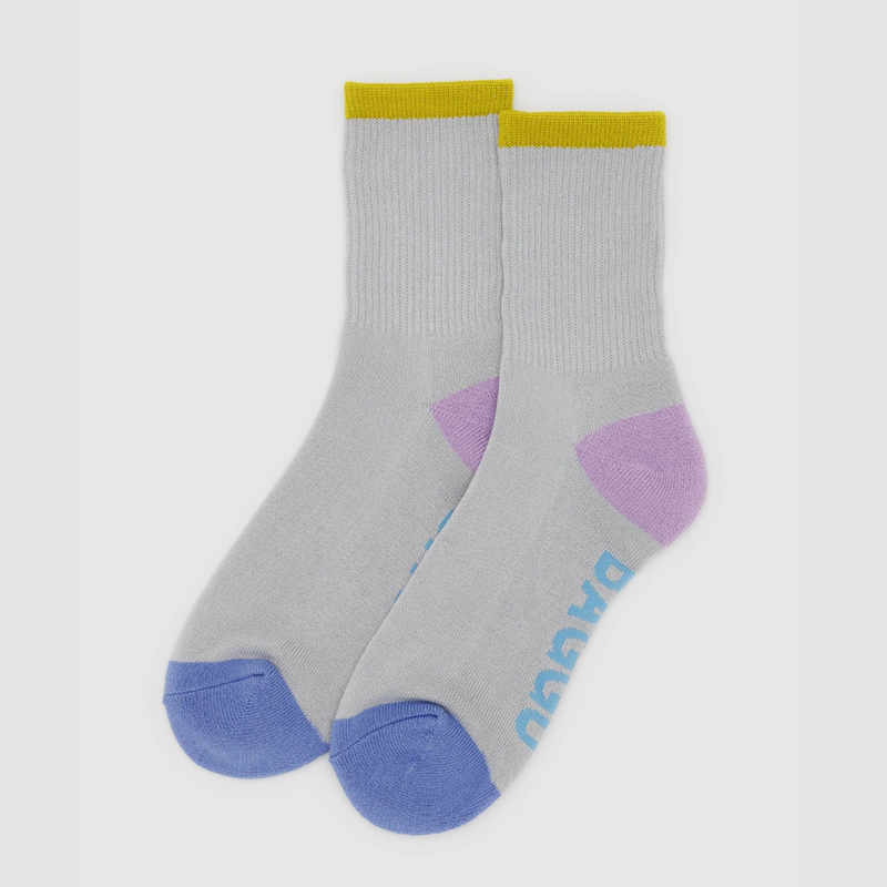 Ribbed Sock - Fog Mix  - Medium/Large