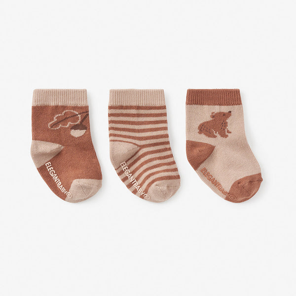 Infant Sock Set of 3 - Bear