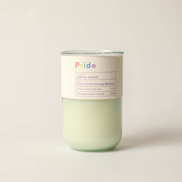 Pride, Lgbtq+ Rights, Woodsy Citrus Scented Candle
