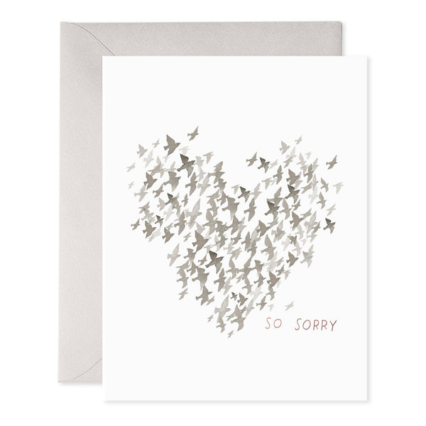 Starlings Condolence Sympathy Card