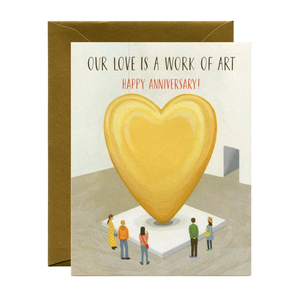 Museum Love Greeting Card