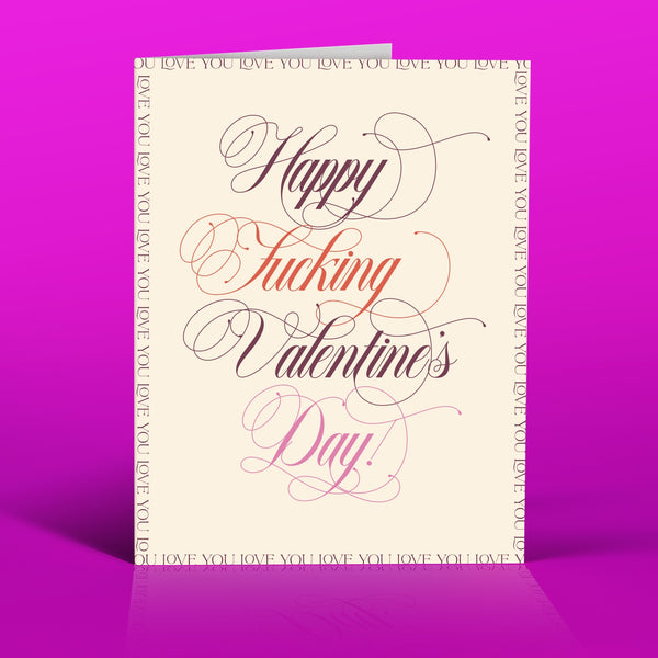 Happy Fing Valentine's Day! Valentine Card