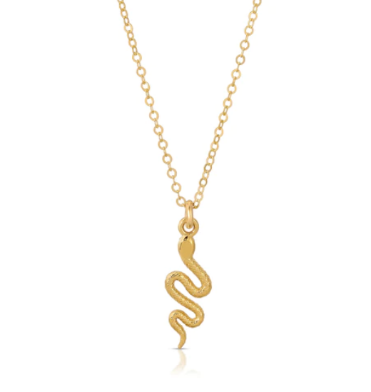 The Daring Small Serpent  Necklace