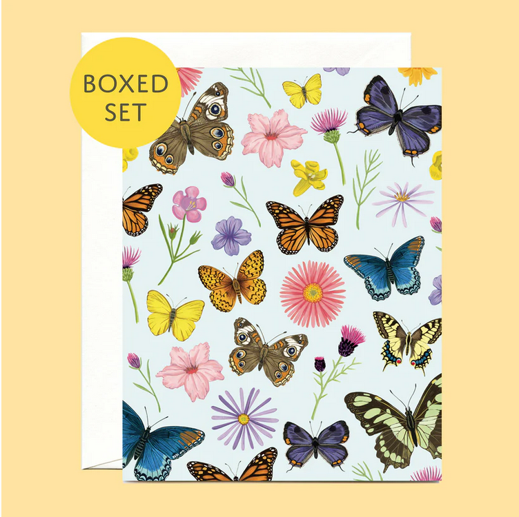 Everyday Butterflies Boxed Set of 8