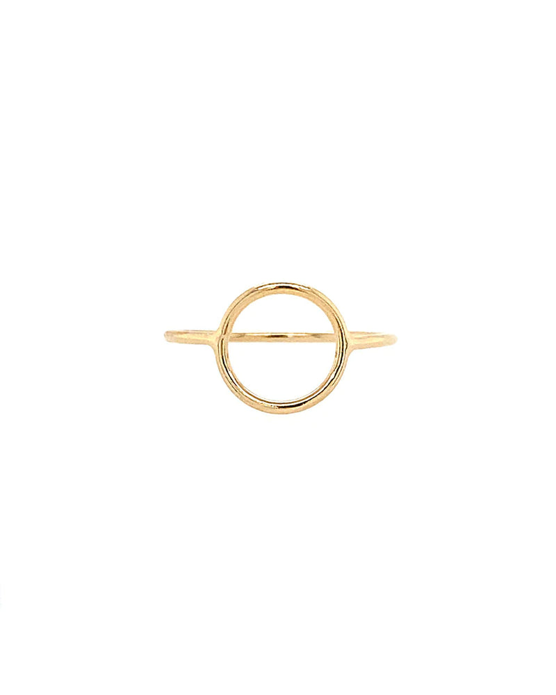 Open Circle Olivia Gold Filled Ring