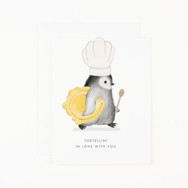 Tortellini In Love Greeting Card