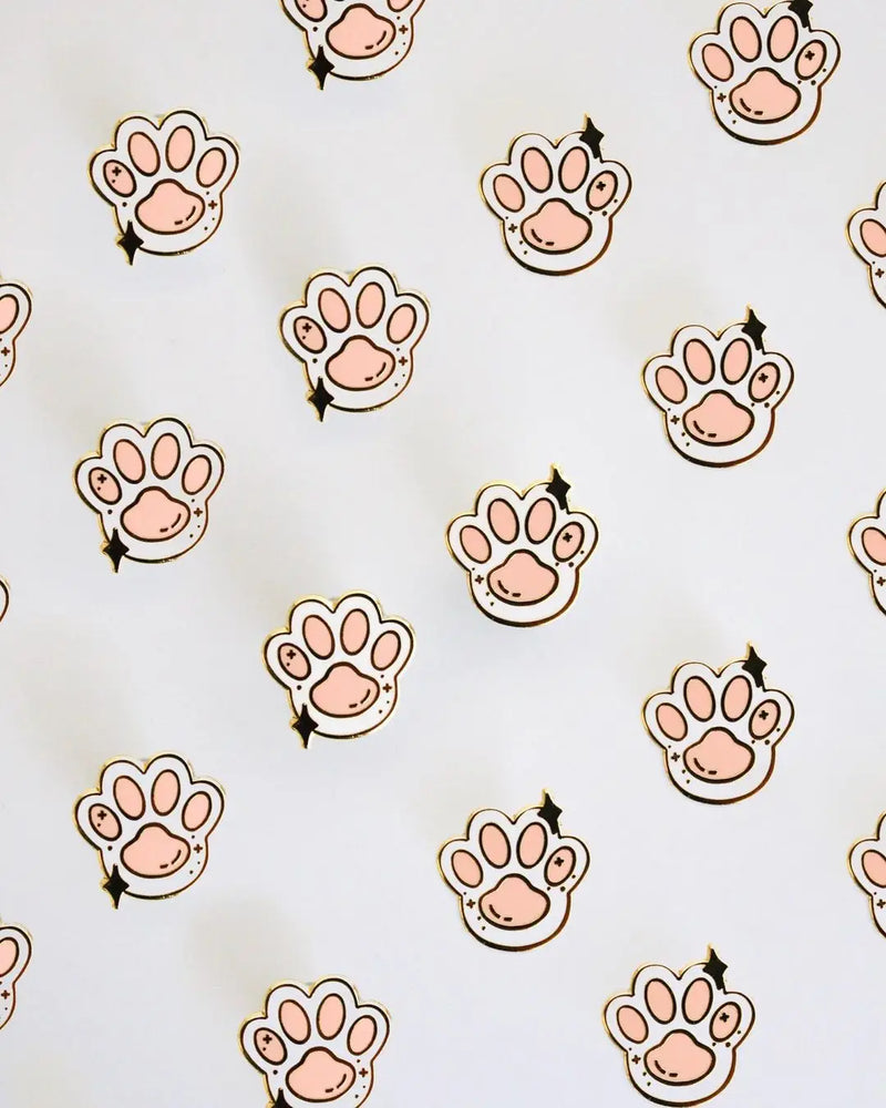 Toe Beans Enamel Pin