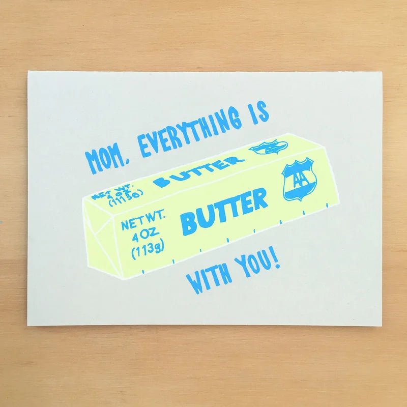 Mom Butter Card