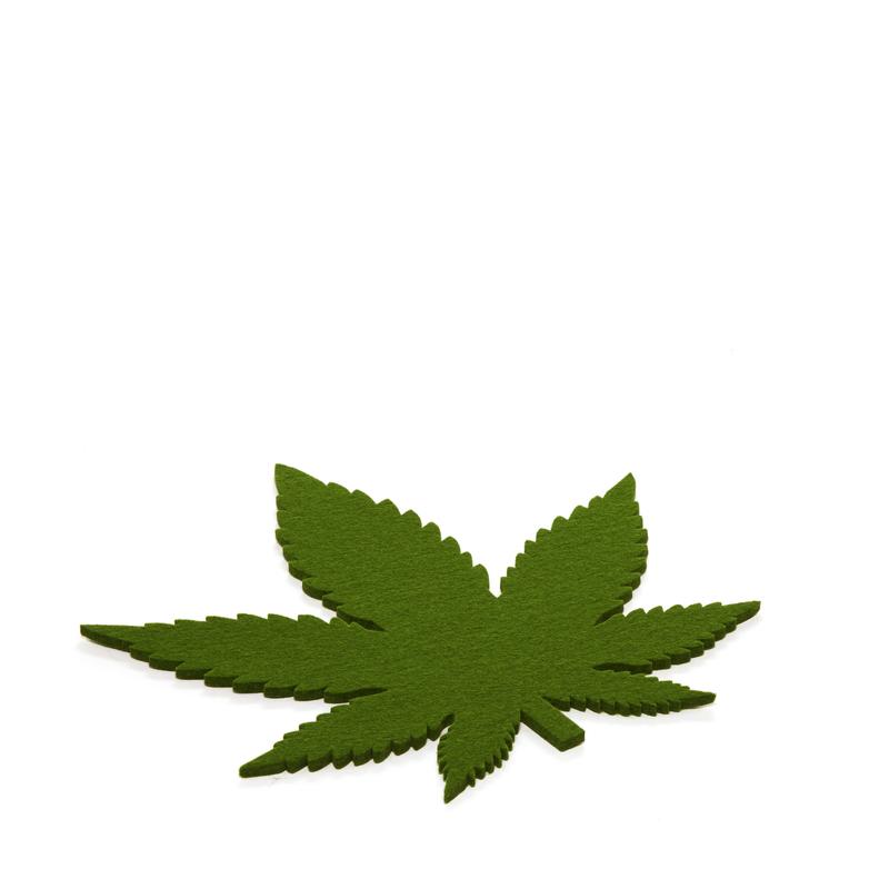 Sm Marijuana Leaf Trivet