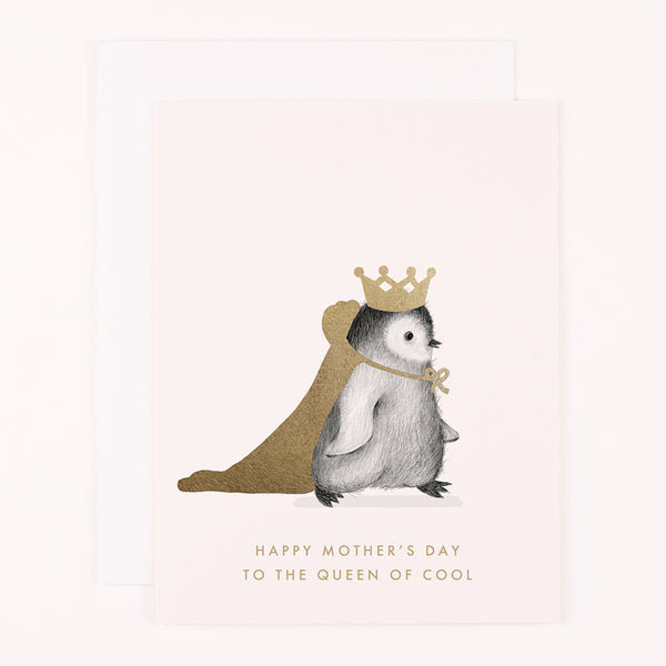 The Queen Of Cool Mother's Day Card