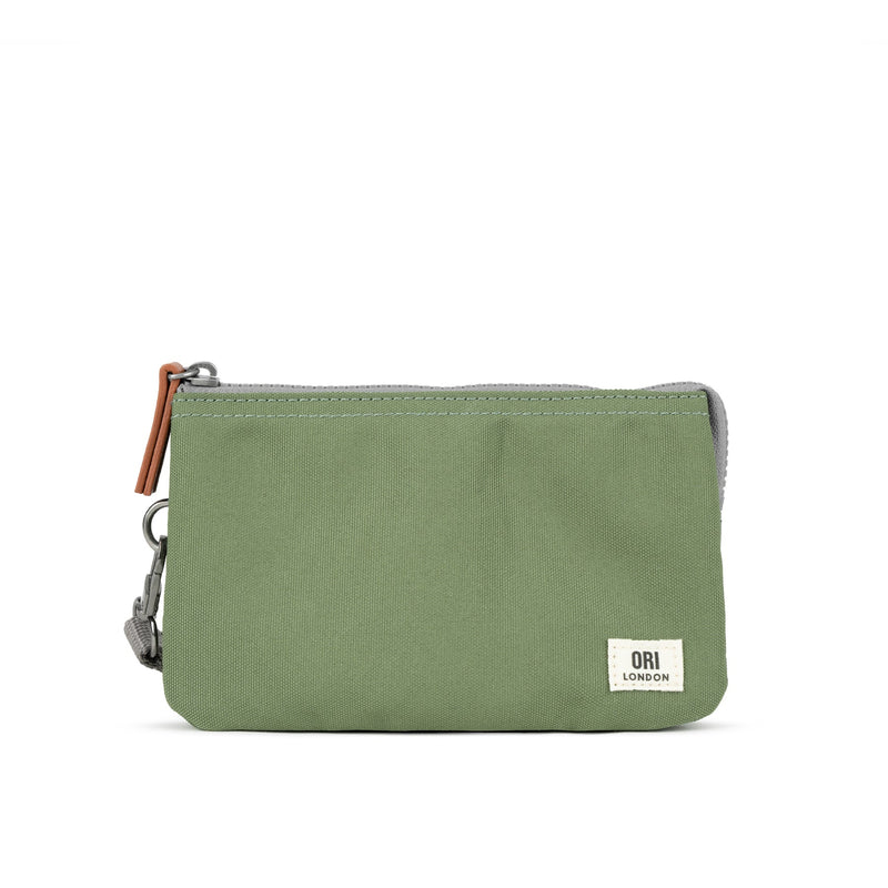 Carnaby Recycled Canvas Zipper Pouch - Medium