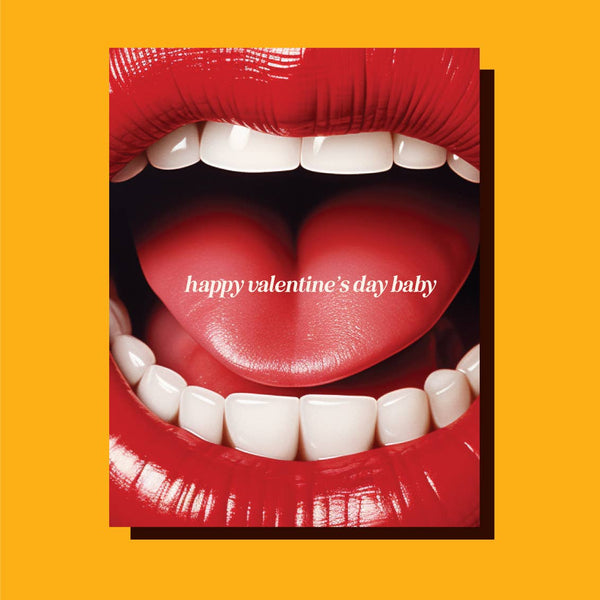 Big Mouth Valentine Card