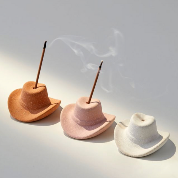 Cowboy Hat Incense Holder