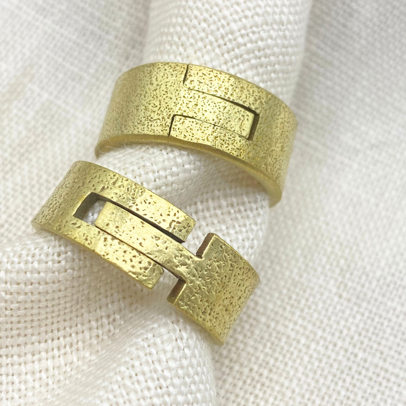 Adjustable Brass Ring