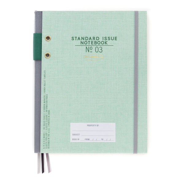 Standard Issue Notebook No.3 - Green
