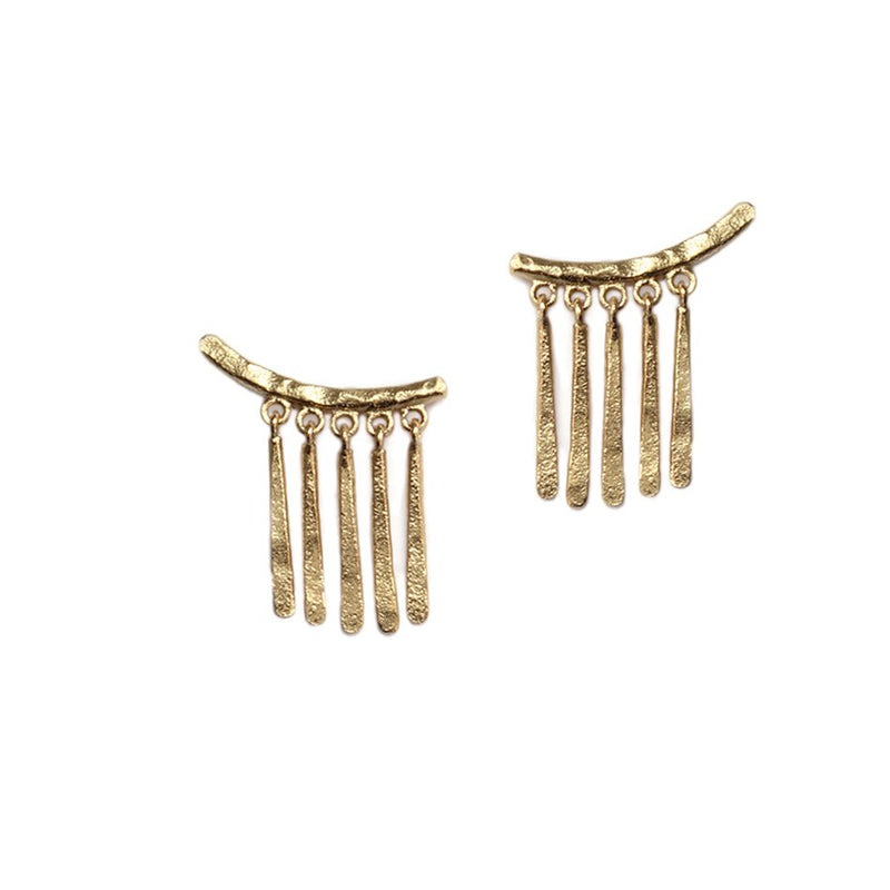Jiao Gold Plated Earring