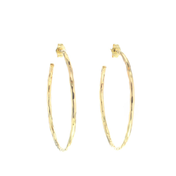 Nui Hoops Gold Vermeil